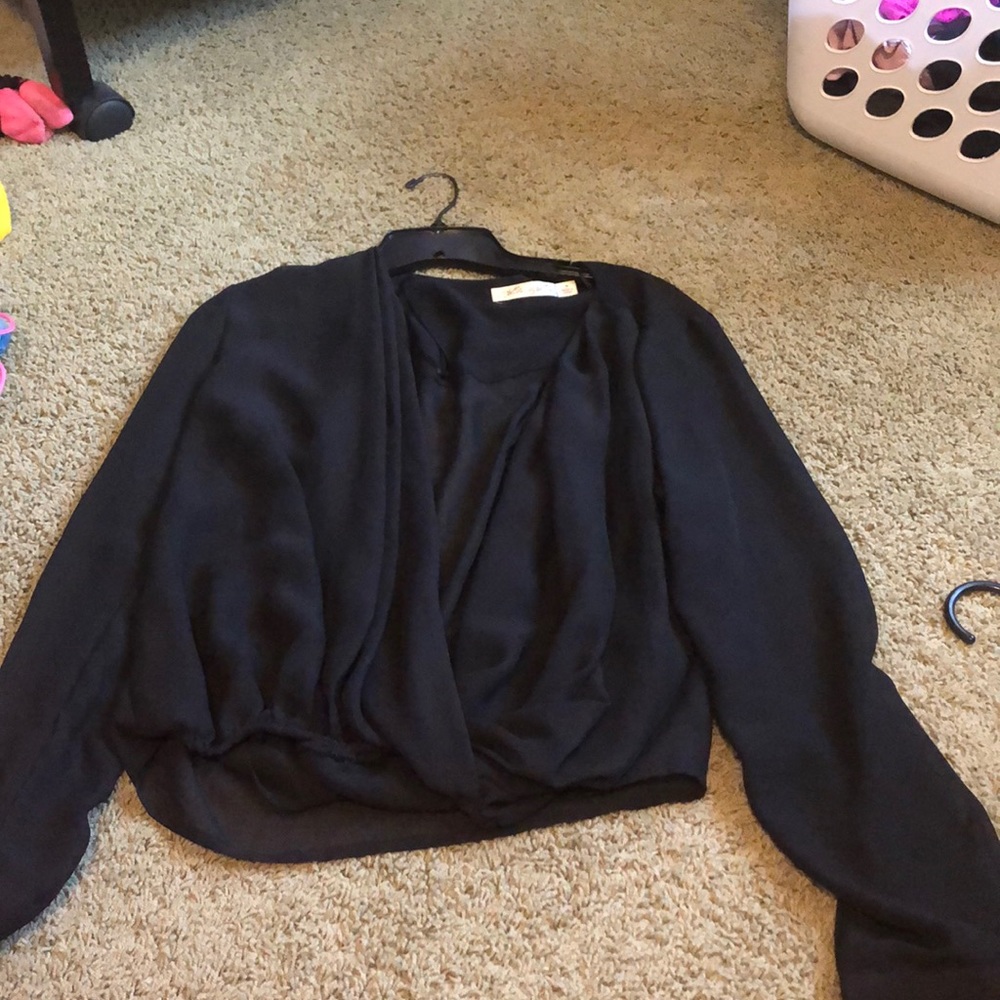 Black Liberty Love top perfect for work!